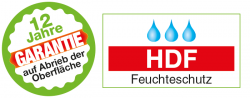HAFA Garantiesiegel Feuchteschutz