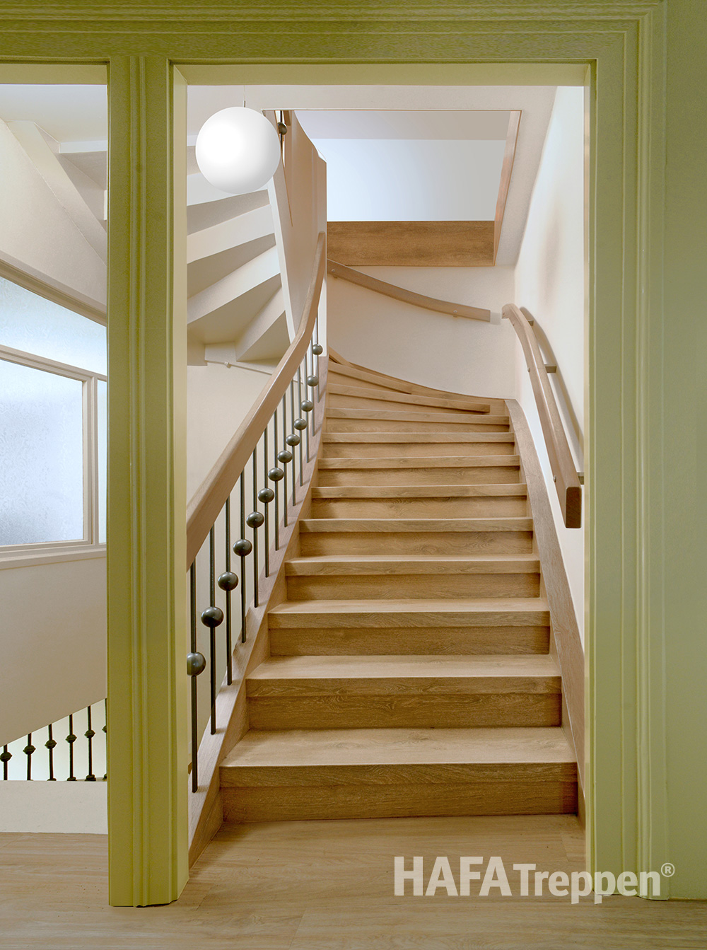 Treppe unten Ausschnitt