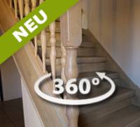 Referenzbild: renovierte Treppe mit HAFA Renovierungsstufen