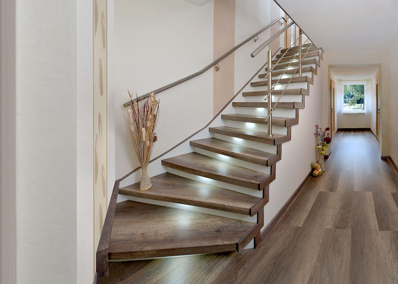 Bestandteile einer Treppe